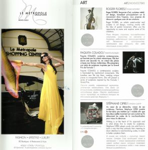 Exposition Roger FLORES au Métropole MONACO Exposition Roger FLORES au Métropole MONACO